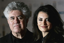 Pedro Almodovar in Penelope Cruz